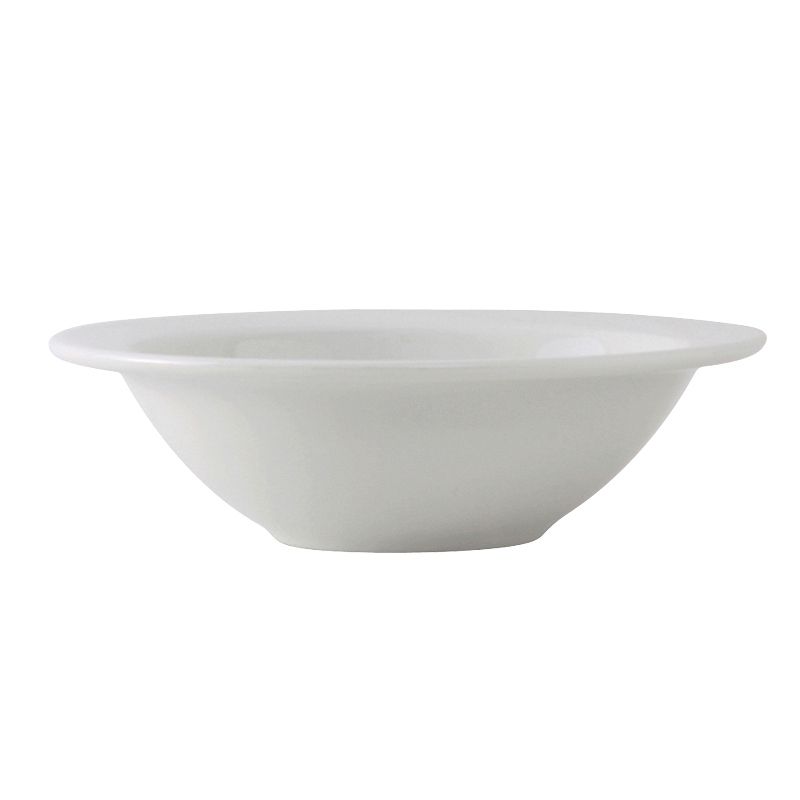 Tuxton&reg; 10 Oz. Porcelain White Alaska/Colorado Grapefruit Bowl