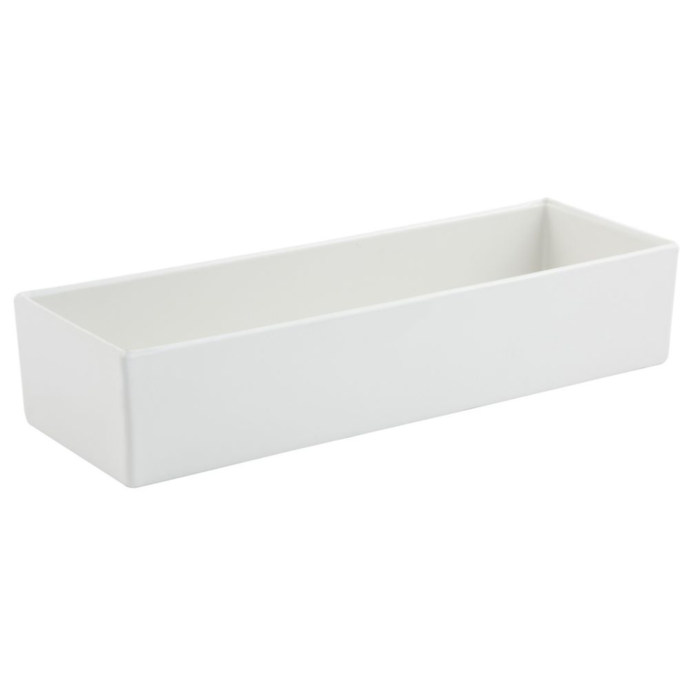 Bon Chef White Sandstone 80 Oz Straight Sided Bowl