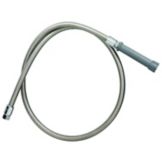 T & S Brass 44" Flexible Stainless Steel Hose