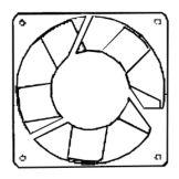 Fan Motor f/ APW Bun Toaster