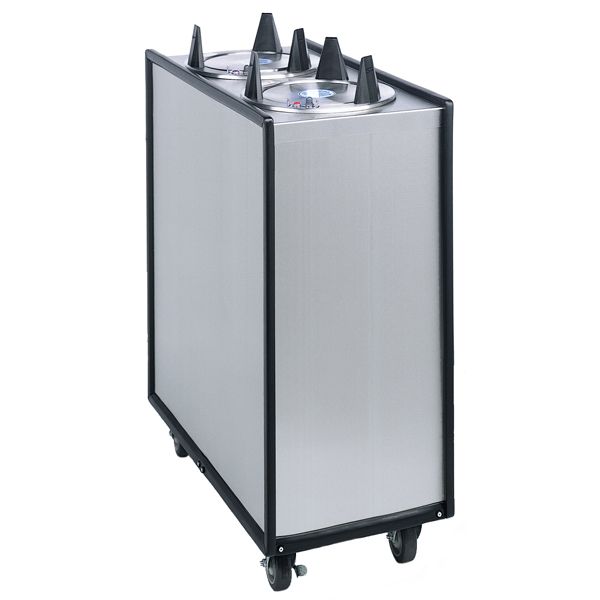 APW 10 in. Unheated Lowerator Enclosed Mobile Plate Dispenser, ML3-10