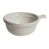 Tuxton&reg; 12-1/2 Oz. White French Casserole Dish