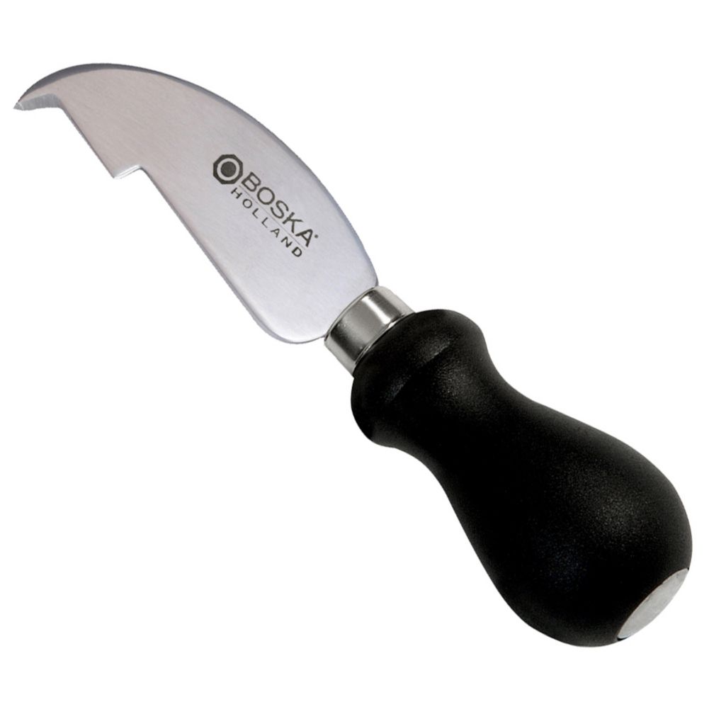 Boska Black Handled 3" Parmesan Notching Knife