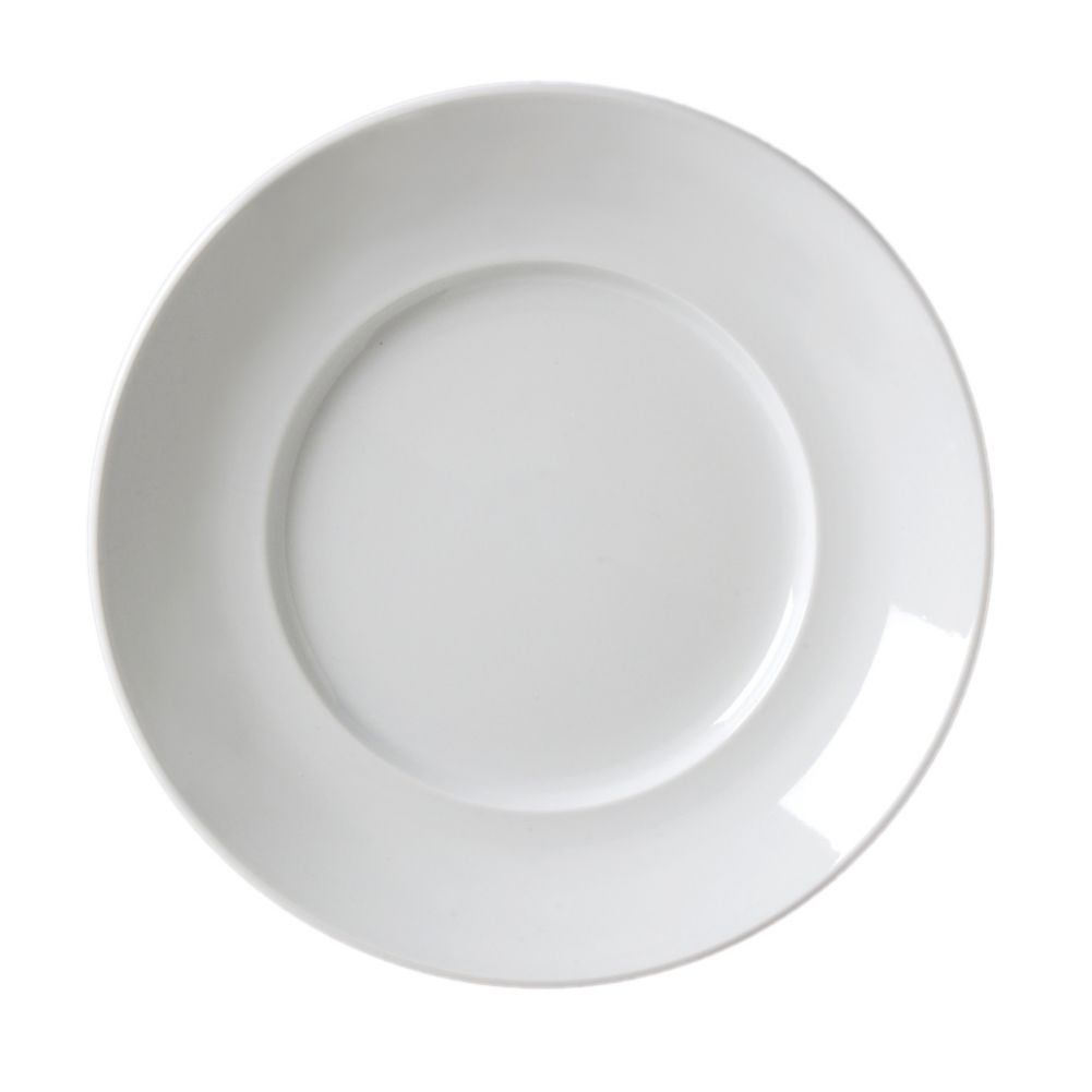 Vertex&reg; China Ventana Collection White 11-1/2" Service Plate