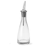 Tablecraft 6 Oz Glass Olive Oil & Vinegar Bottle with S/S Lid