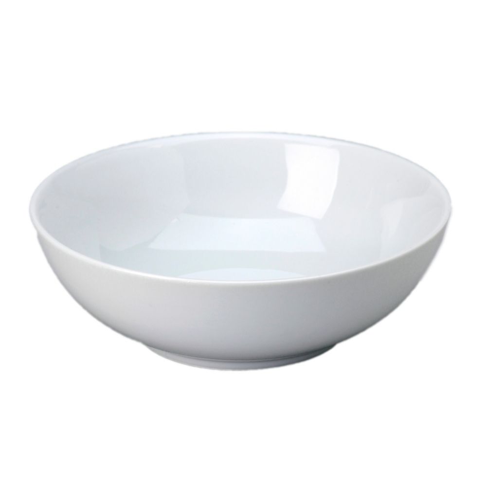 Vertex&reg; China Ventana Collection White 24 Oz. Oval Bowl