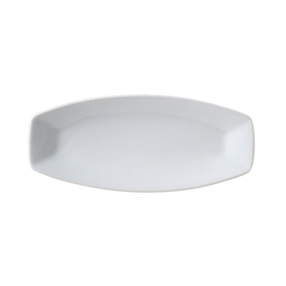 Vertex&reg; China Ventana Collection White 15-13/16 In. Satay Platter
