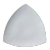 Vertex&reg; China Signature White 11-3/4" Triangular Coupe Plate