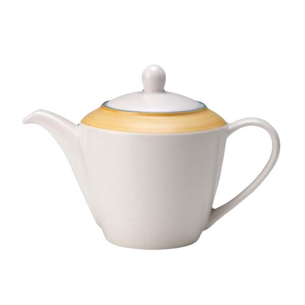 Steelite Simplicity Rio  Yellow Madison 21 Oz Teapot