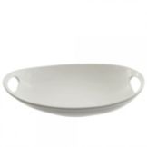 Ten Strawberry Street Oslo 18-1/4 x 12-3/4" Shallow Handled Bowl