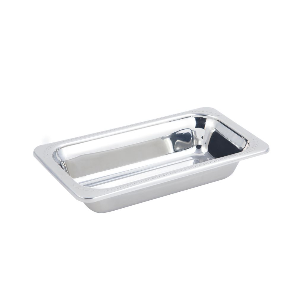 Bon Chef Laurel S/S 1/3 Size 1 Qt Food Pan