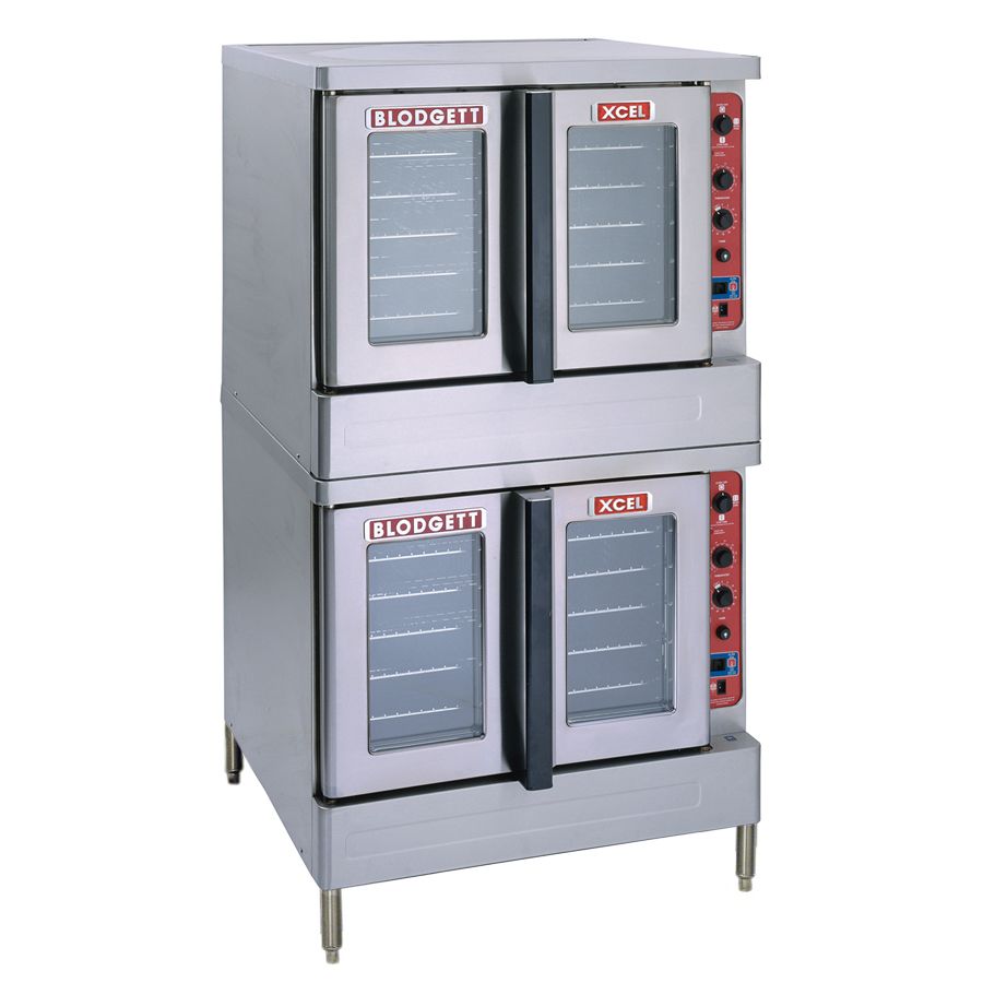 Blodgett Premium Gas Convection Dbl Oven w/ 2 Base Sections and Legs