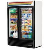 True&reg; Glass Swing Door Radius Front Refrigerator, 49 Cubic Ft