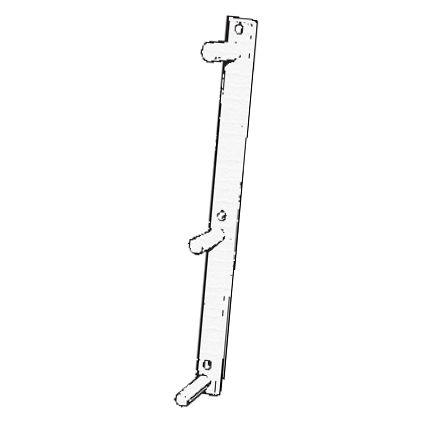 Hobart Wall Mount 3-Plate Rack