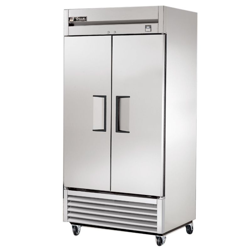 True&reg; Reach-In 2-Section Solid Swing Door 35 Cu Ft Freezer