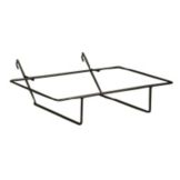 American Metalcraft X-Large Black Iron 21-3/8" Rectangular Rack