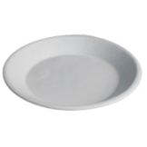 Bugambilia Large Round Buffet Platter, White