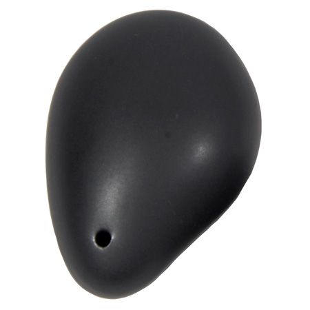 Town Food Service Black Coffee Ceramic Salt Shaker