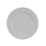 Vertex&reg; China Sausalito Undecorated Bone White 8" Plate
