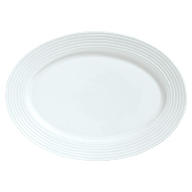 Syracuse Repetition&reg; Oval Platter, 12" x 9"