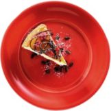 Serrano Plate, Cherry Red, 11-1/2"