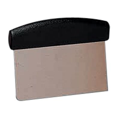 American Metalcraft 6" x 4-1/2" Dough Cutter / Scraper
