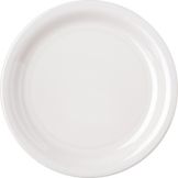 Carlisle&reg; Durus&reg; 7-1/4" Bone Narrow Rim Salad Plate