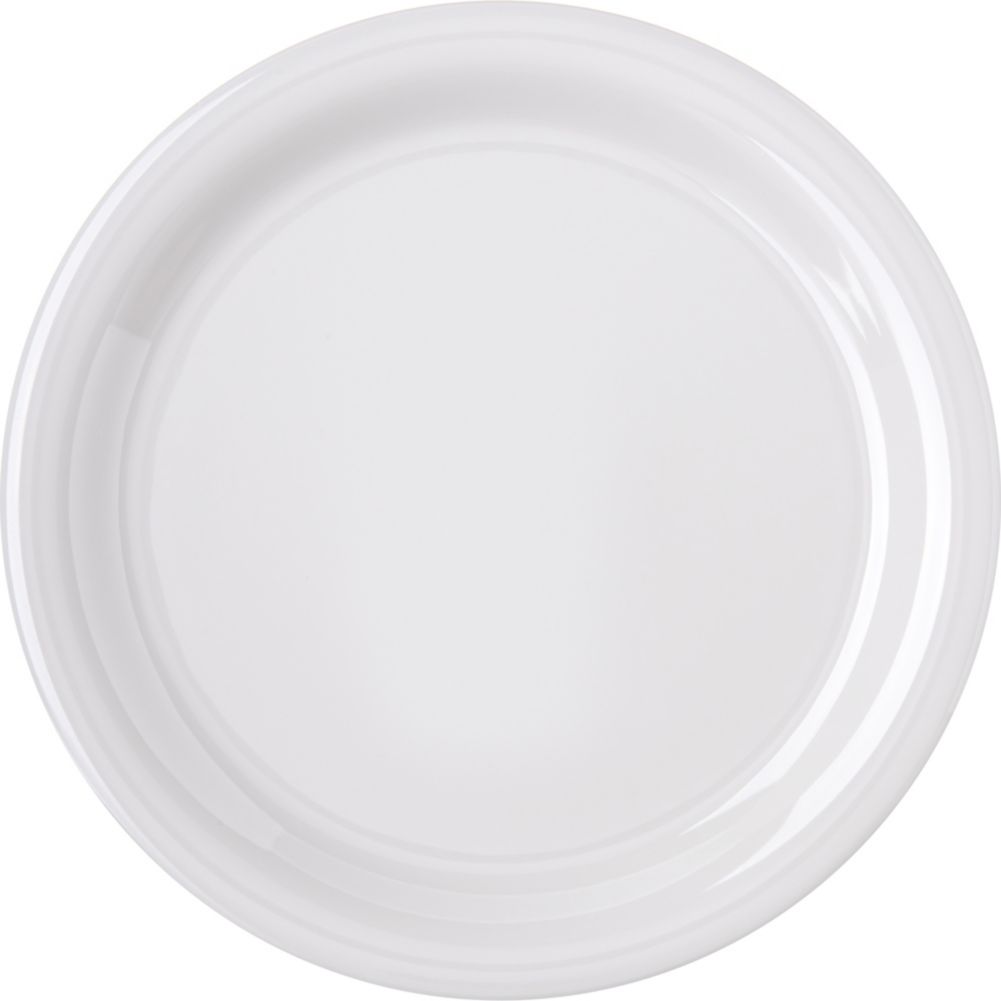 Carlisle&reg; Durus&reg; 9" Bone Narrow Rim Plate