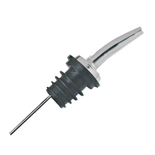 Carlisle&reg; Chrome Tapered Medium-Flow Liquor Pourer