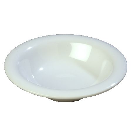 Carlisle&reg; Durus&reg; White 6 Oz. Rimmed Bowl