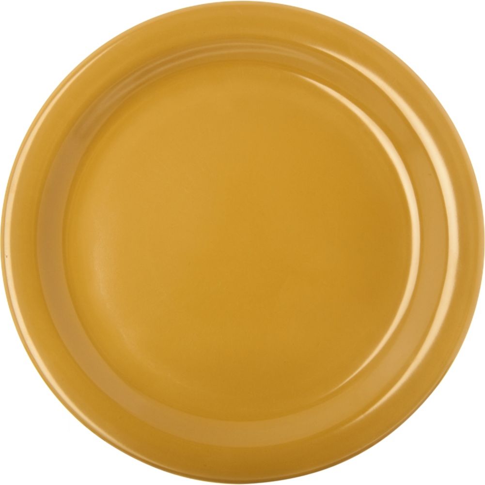 Carlisle&reg; Dallas Ware&reg; 9" Honey Yellow Dinner Plate