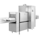 Meiko K-Tronic Single Tank Rack Conveyor Dishwasher w/ Large Prewash