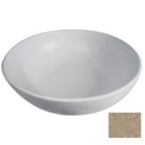 Bugambilia Large Deep Round Buffet Bowl, Granite Sand, 372 oz