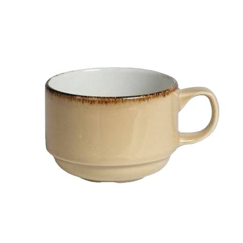 Steelite Performance Terramesa Wheat 7 Oz Slimline Stacking Cup