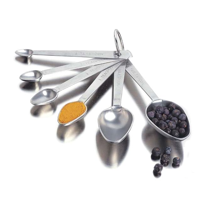 Focus Foodservice Professional Performance Measuring Spoon 6 Piece Set