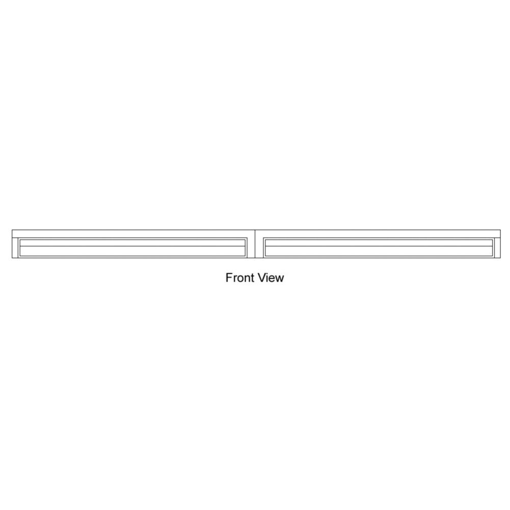 Randell&reg; 68" Prep Rack with Catch Pan