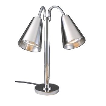 D W Haber Portable Heat Lamp w/ 2 Heads