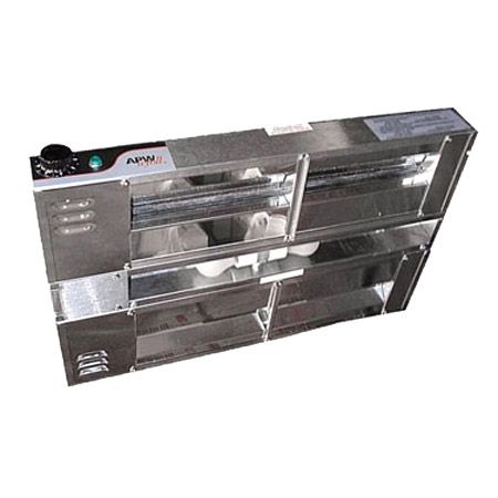 APW 72" Dual Overhead Warmer, Infinite Control, FDDL-72H-I