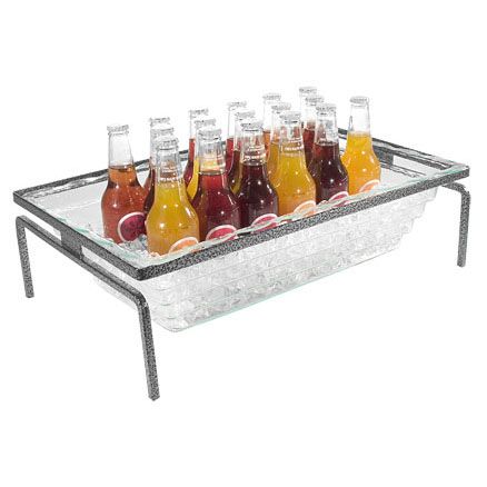Gourmet Display&reg; 21" x 13" Acrylic Beverage Display