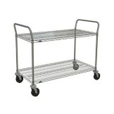Metro&reg; SP Series 24 x 60" Cart w/ 2-Super Erecta&reg; Shelves