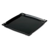 Delfin Design Black Square Composite Melamine Tray