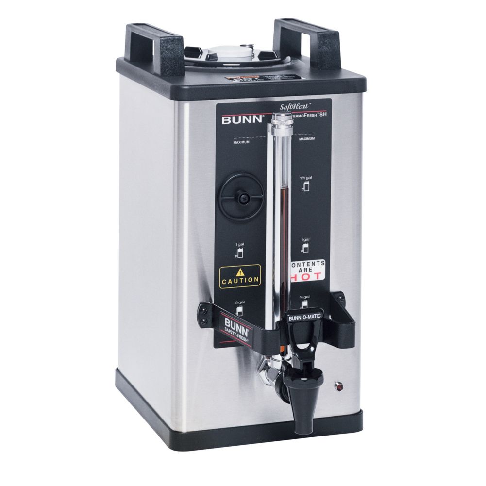 BUNN&reg; 1.5 Gal S/S Soft Heat&reg; Coffee Server with Top Handles