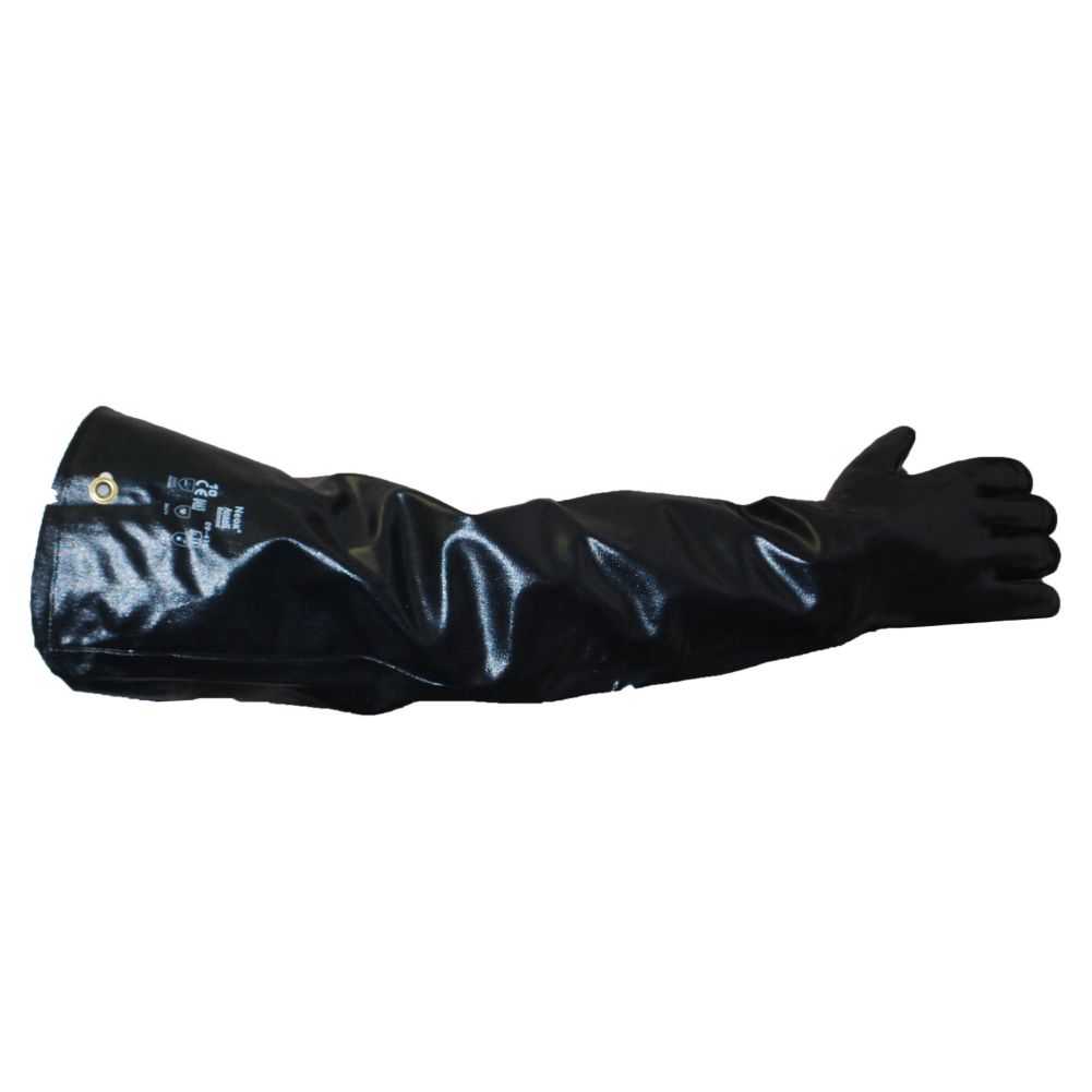 Ansell Neox&reg; Neoprene Black Shoulder Length Gloves