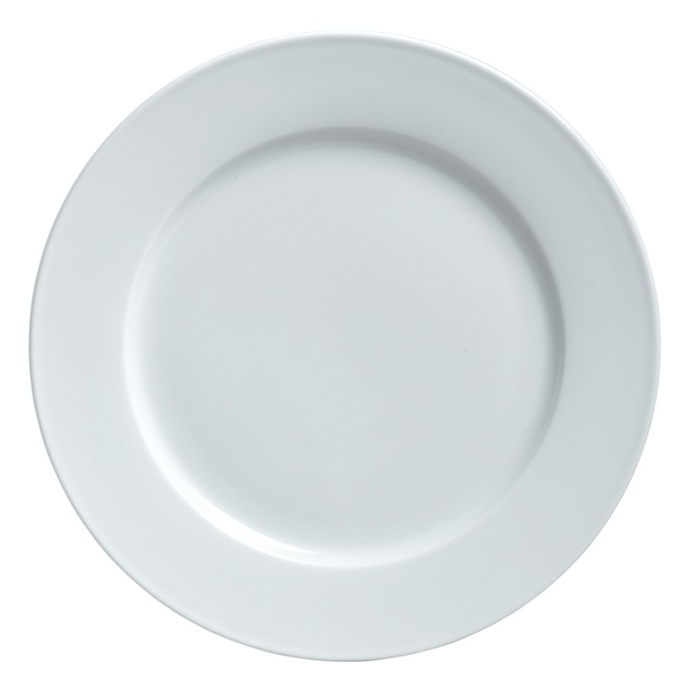 Steelite Varick Cafe White Porcelain 6-1/2" Plate
