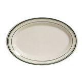 Tuxton&reg; Green Bay 11-5/8" x 8" Eggshell Oval Platter