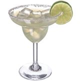 Carlisle&reg; Liberty&trade; 9.5 Oz. Plastic Margarita Glass