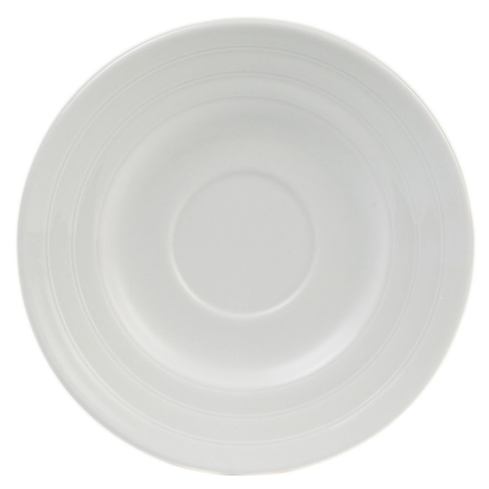 Steelite Performance Arondo White 4-5/8" Single Well Saucer
