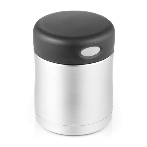 Thermos&reg; S/S and Black 10 Oz Vacuum Insulated Food Jar
