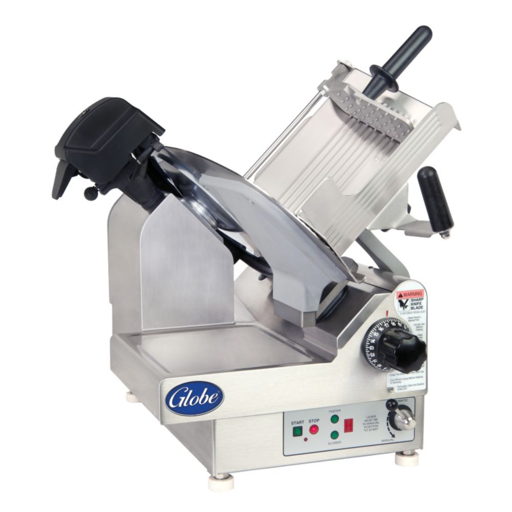 Globe Food 9-Speed Automatic Slicer w/ 13" Precise Edge Knife