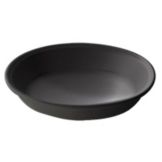 Bugambilia Black Resin Coated 59.1 Oz Oval Buffet Casserole Dish